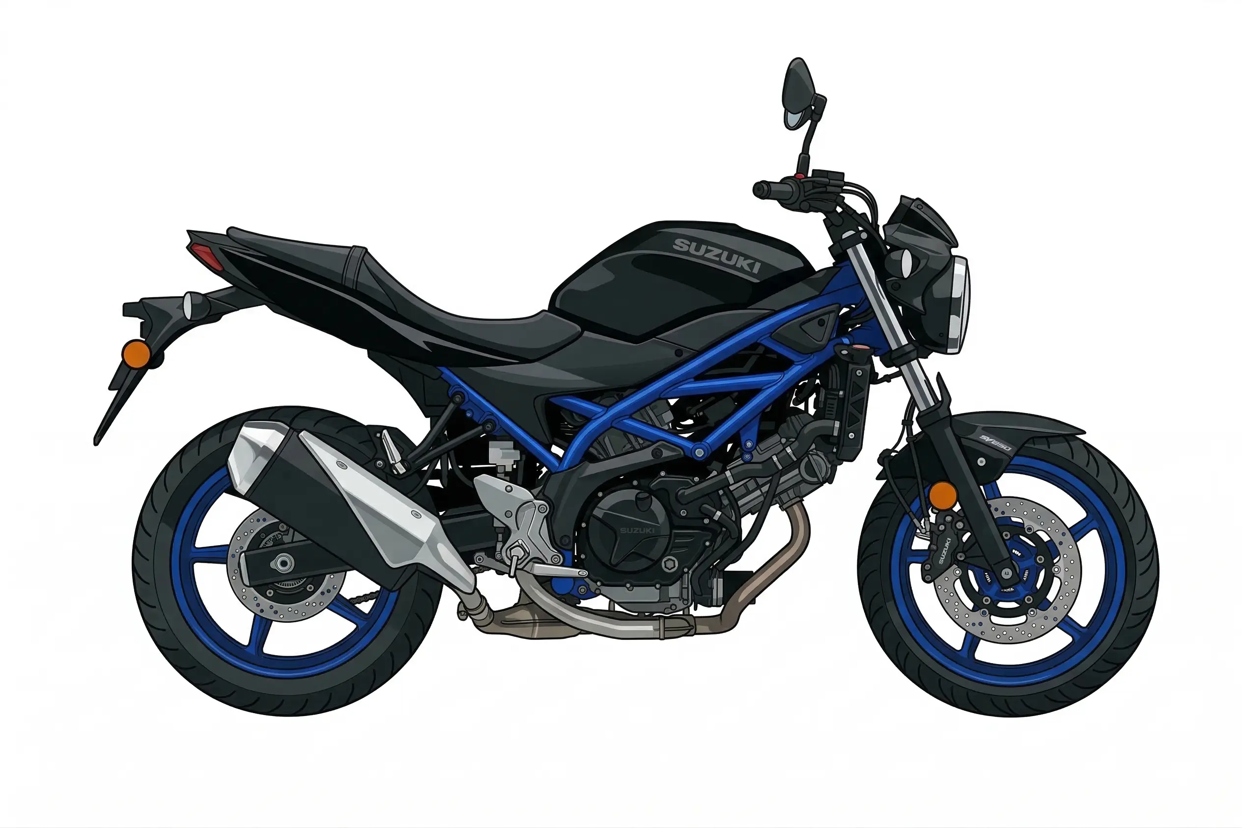 Suzuki SV650 (2017-) Seat Height and Ergonomics