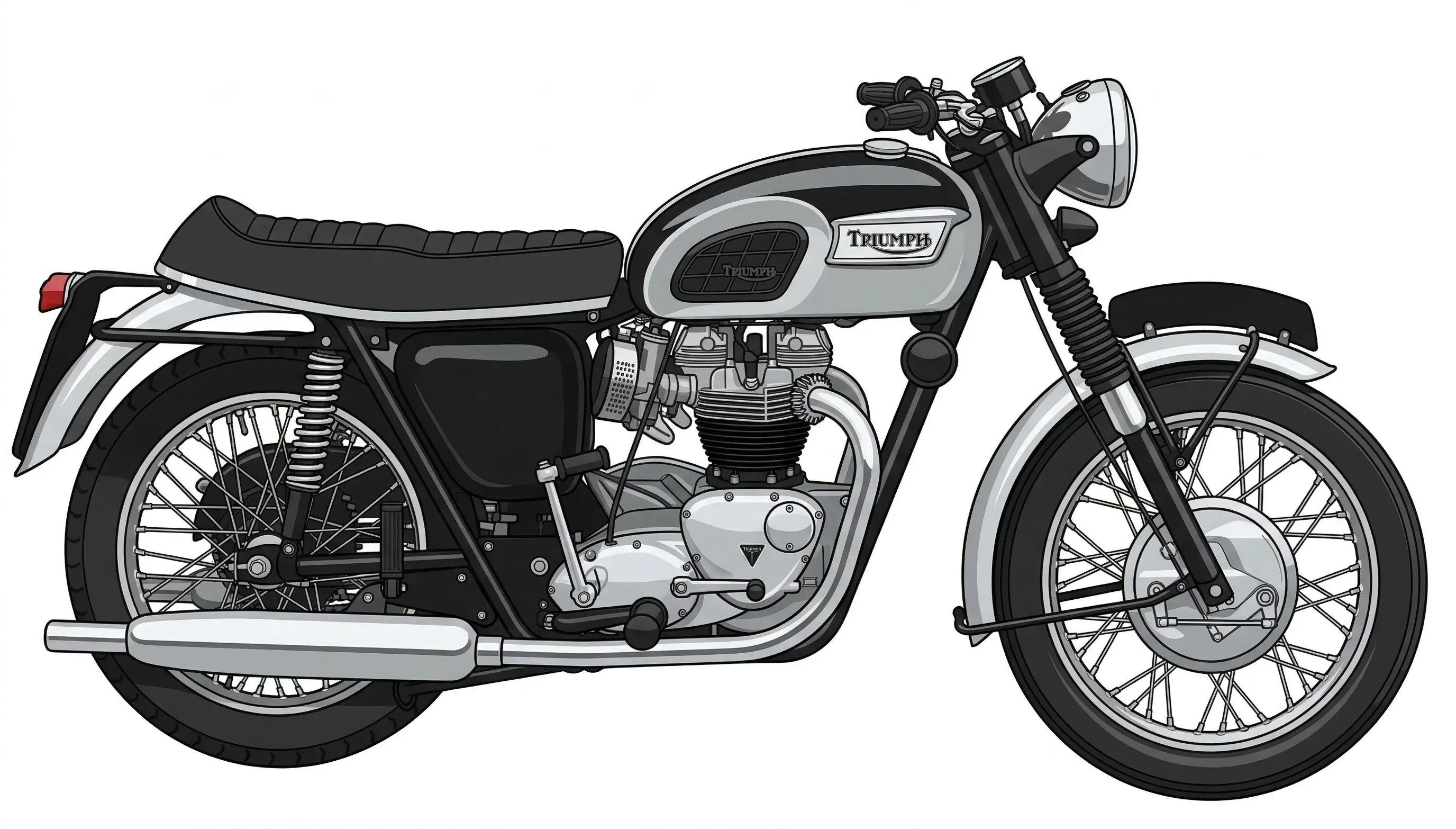 Triumph Bonneville T120 (1959–1975) Seat Height and Ergonomics